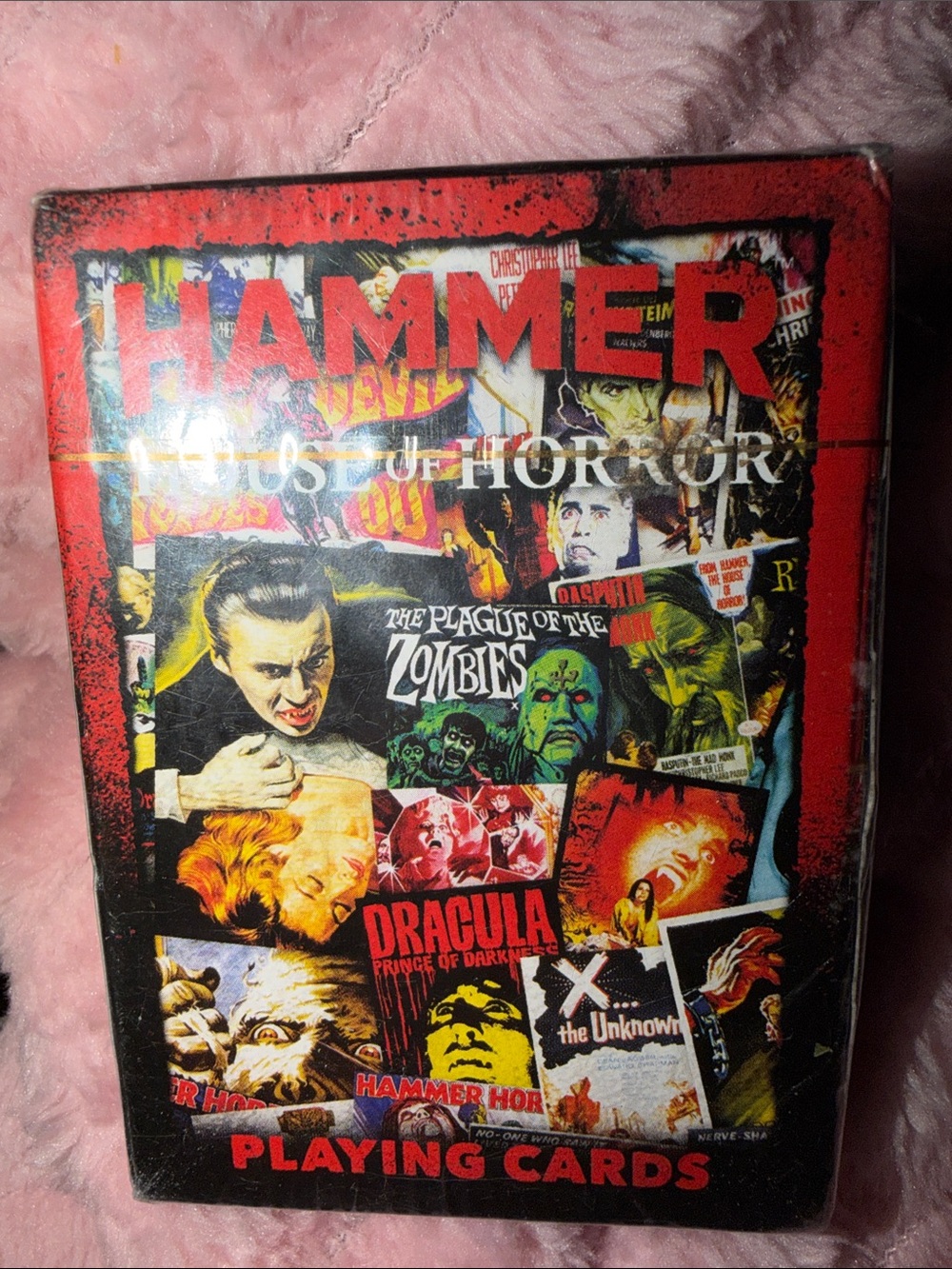 Hammer House of horror, playing cards